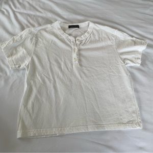 NWOT white brandy Melville tee
